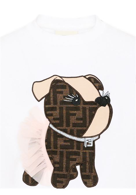 T-shirt Fendi Kids FENDI KIDS | T-SHIRT E POLO | JFI418AVWLF0TU9